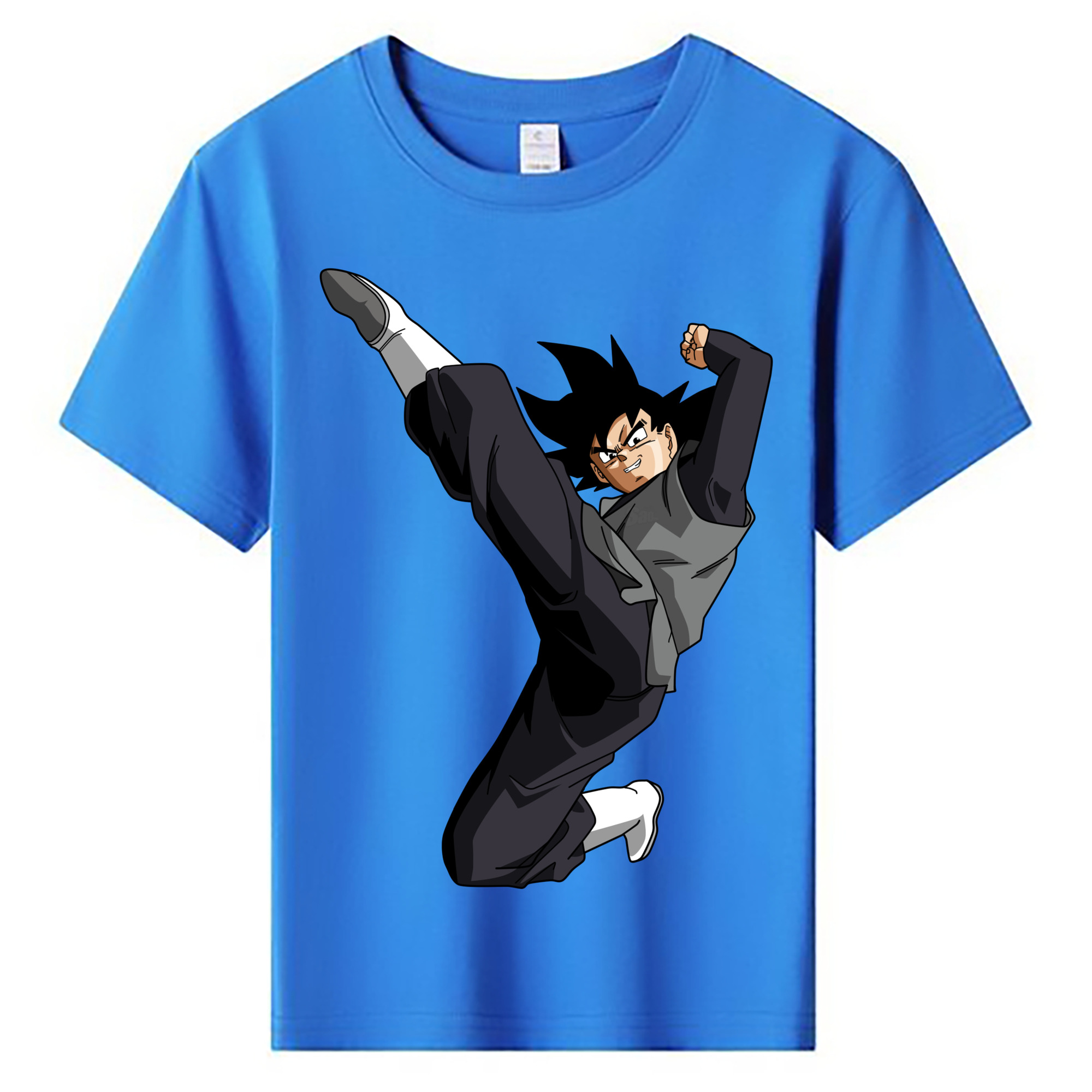 （画像用） ドラゴンボール ベジータ四世（Bejīta Yonsei）DRAGON BALL Vegeta IV 綿100％キッズTシャツ（フロントプリント）